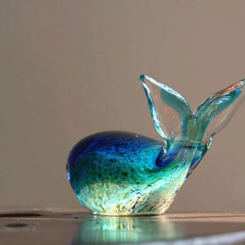 Skanto | Fascinerende Luminous Whale Glass Crafts