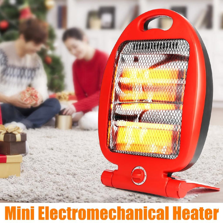 Ny 800W Justerbar Bærbar Elektrisk Varmer Hjem Rom Varmere Hot Vinter Elektromekanisk Skanto
