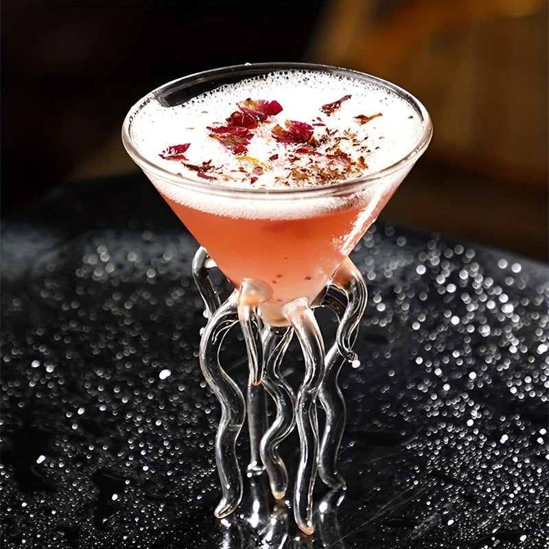 Unik, blekksprut-inspirert cocktailglass Skanto