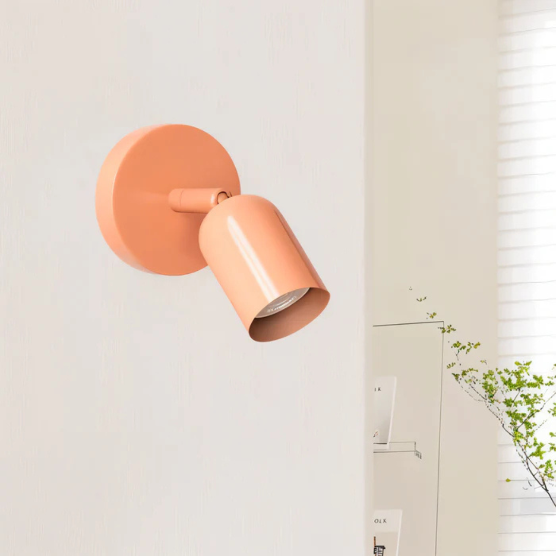 Skanto | Minimalistisk Macaron LED Vegglampe