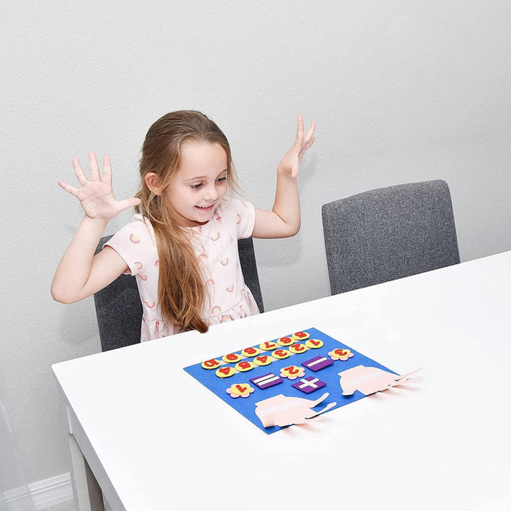 Skanto | Felt Finger Nummer Telle Leke