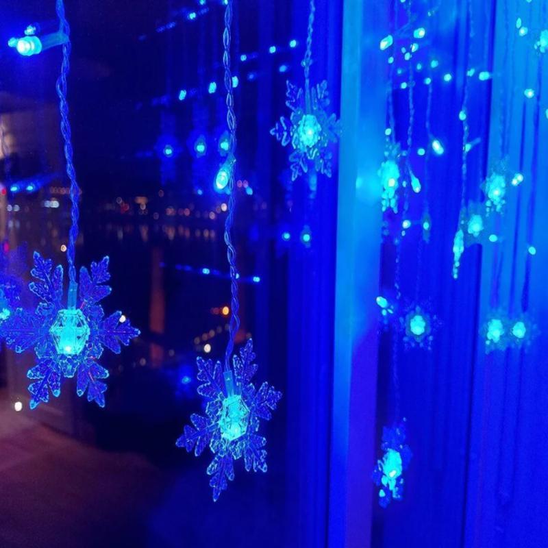 Dekorative LED Snøfnugg Lys | Skanto