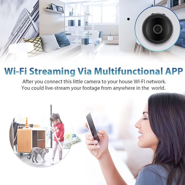 Skanto | 1080P HD Magnetisk Wifi Mini Kamera Opptaker