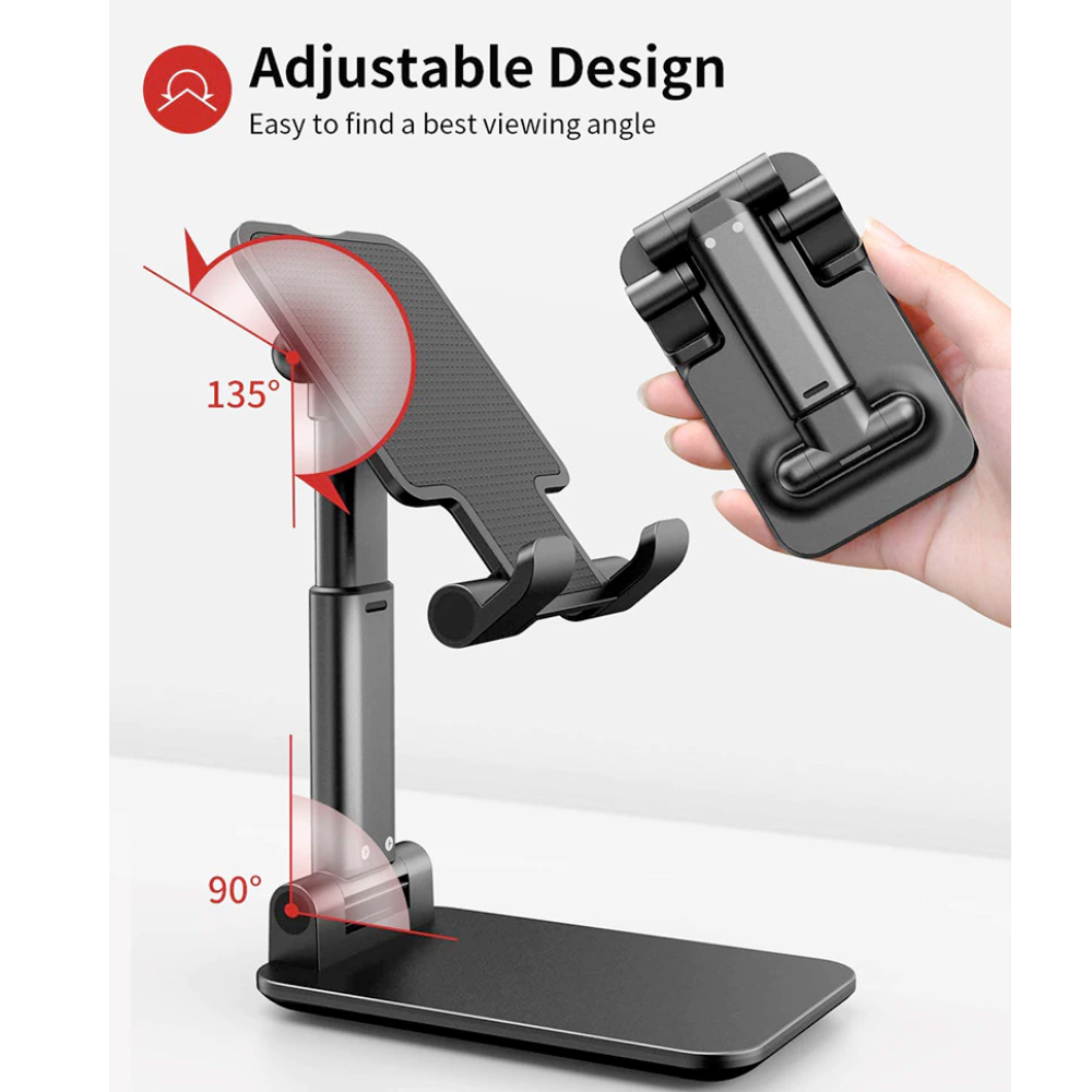 Skanto | Faltbart Holder Stativ for iPad og Mobiltelefon