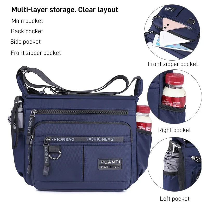 Skanto | Multi Pocket Herre Fritidsveske