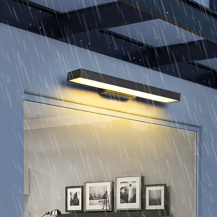 Skanto | Moderne LED vegglampe med bevegelsessensor og svart hus