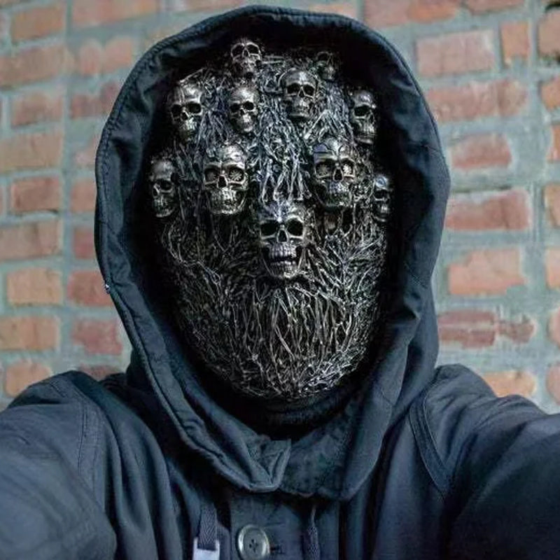 Skanto | Halloween ny Steam Skull Punk Maske