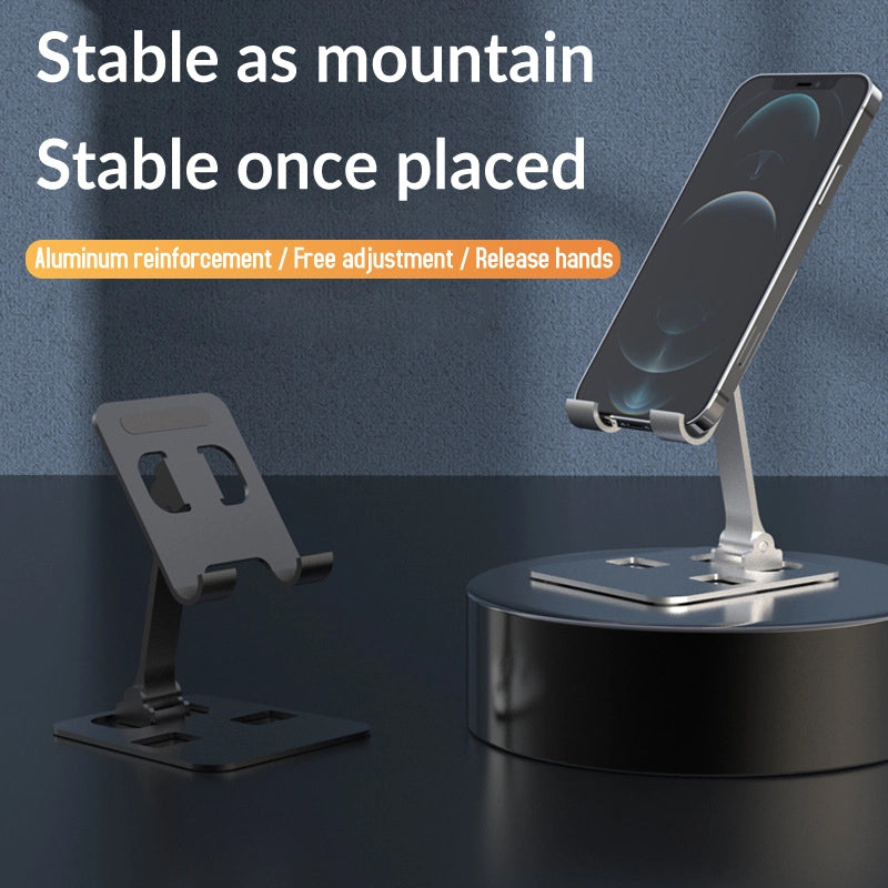Aluminium Justerbar Skrivebord Telefonholder | Skanto