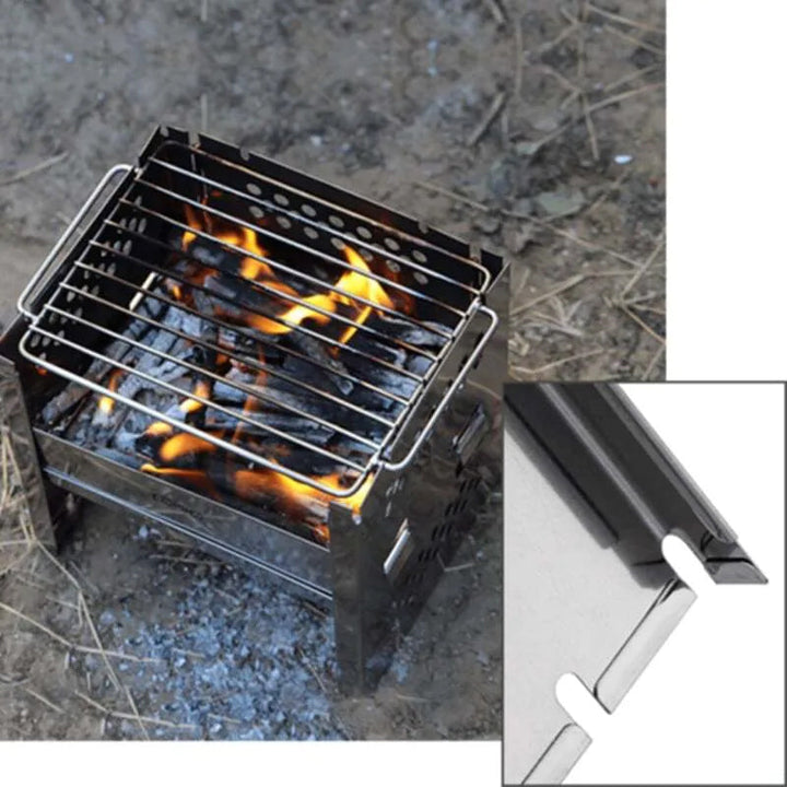 Bærbar BBQ Grill Sett | Skanto