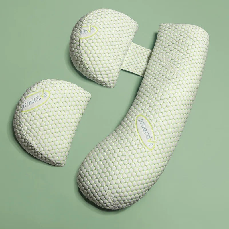 ComfyMama U-formet graviditetpute – Full kroppsstøtte & vaskbart trekk | Skanto