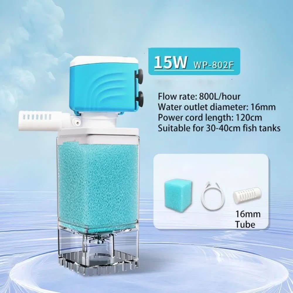 Skanto | 5-i-1 akvariefilter system for krystalklart vann