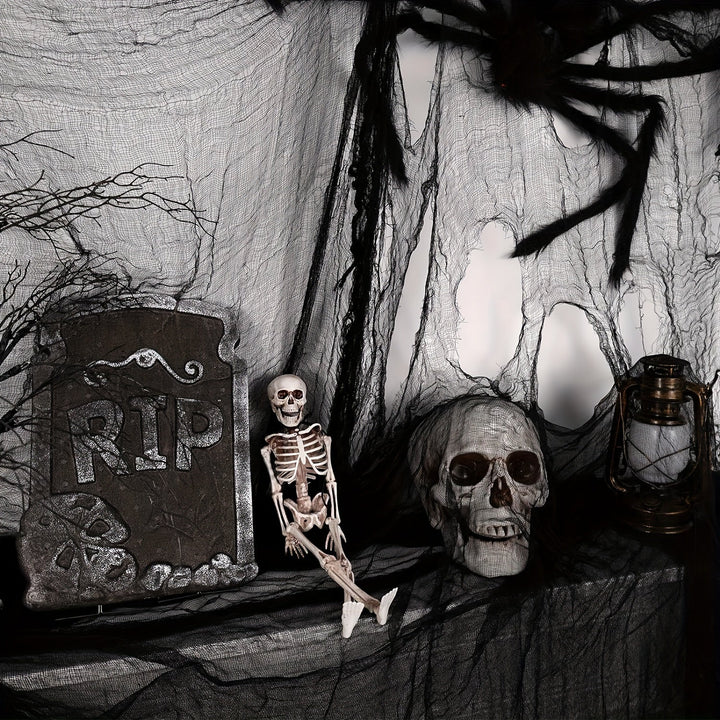 Skanto | Halloween Stoff Svart Polyester Hengende Dekorasjon