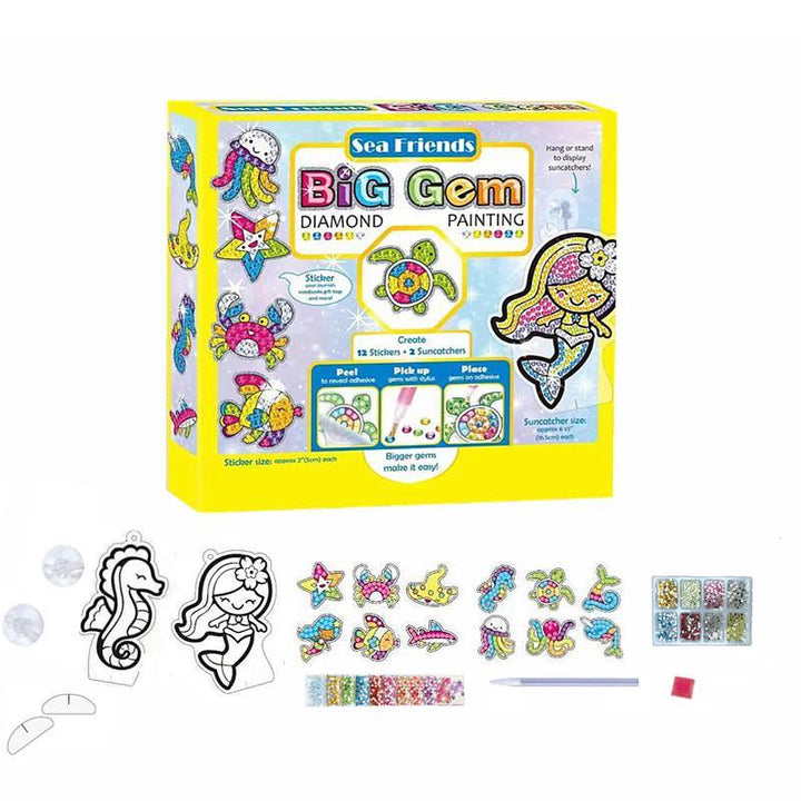 Skanto | Store Edle Diamant Maleri Klistermerker for Barn