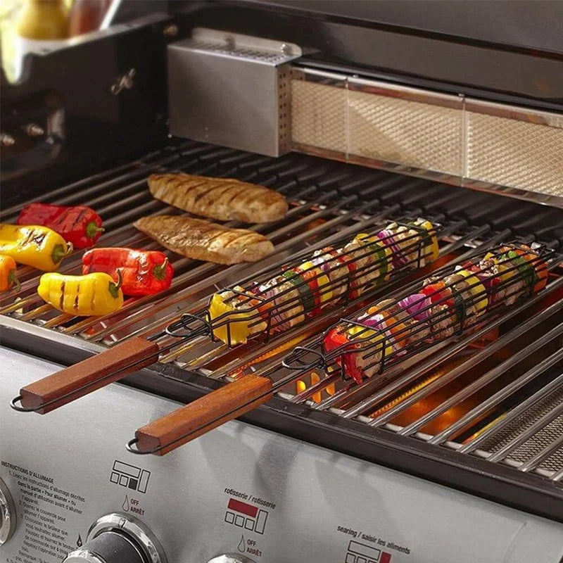 Gjenbrukbare Kabob Grill Kurver | Skanto