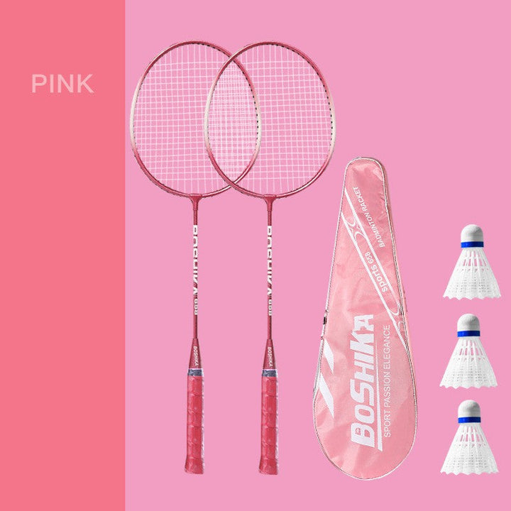Badmintonracket for nybegynnere barn sett jernlegert A