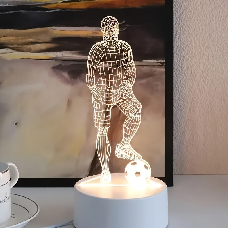 SportVision - 3D LED Fotball Nattlys Skanto