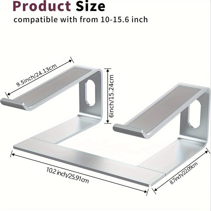 Skanto | Aluminium Laptop Stativ – Ergonomisk og Ventilerende
