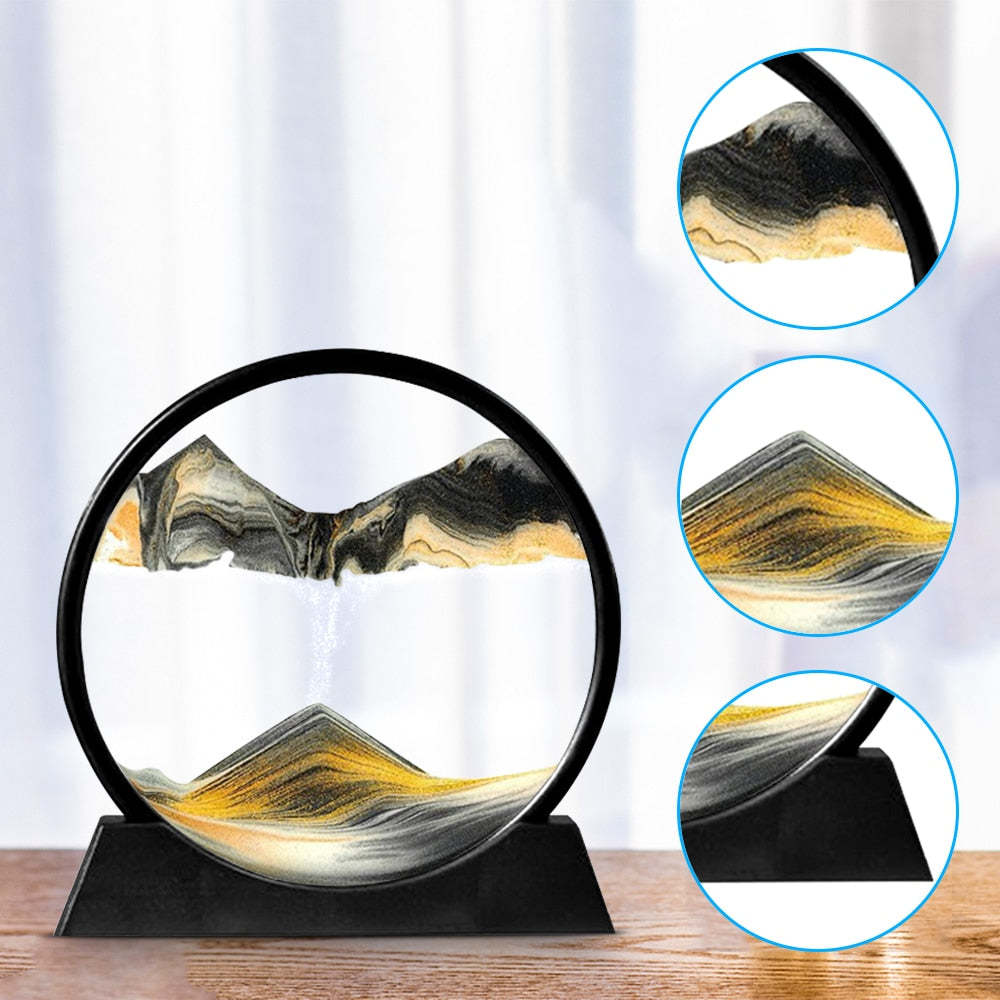 3D Landskap av Dyp Havtimeglass | Skanto