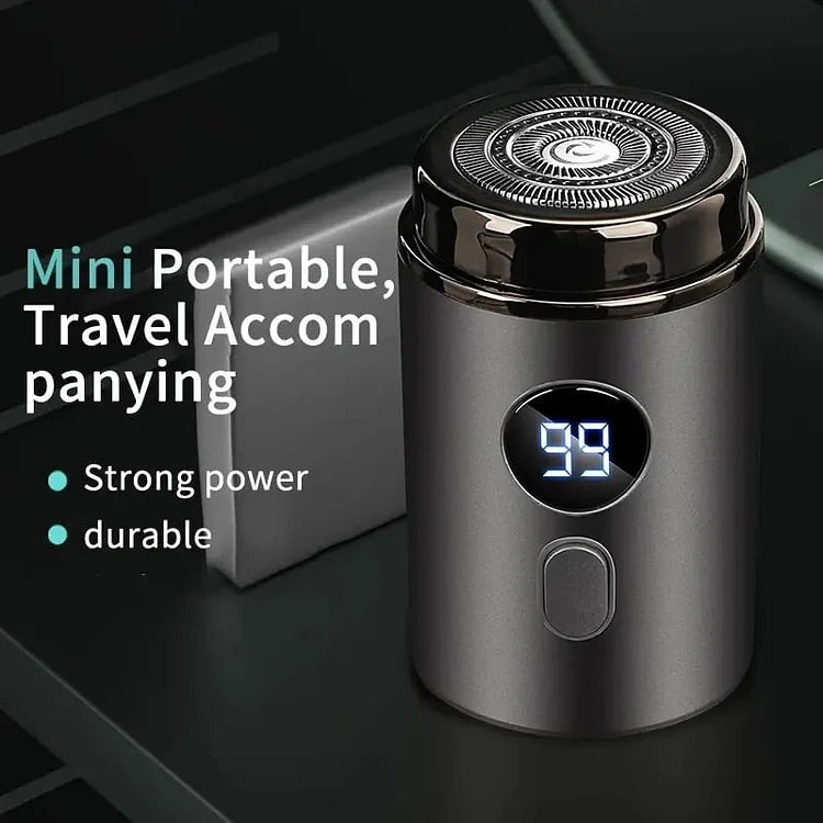 Skanto | TrimTech Pocket Shaver | Kompakt og kraftig elektrisk barbermaskin for glatt hud på farten