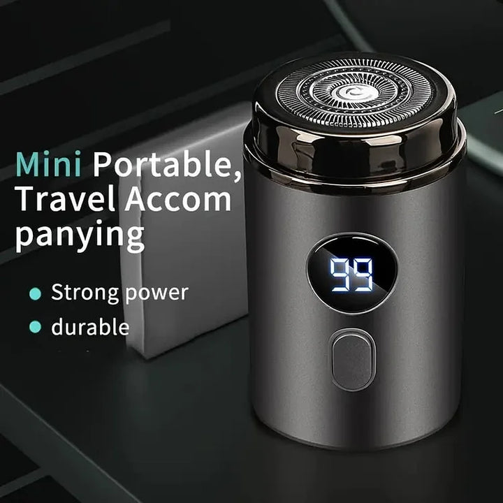 Skanto | TrimTech Pocket Shaver | Kompakt og kraftig elektrisk barbermaskin for glatt hud på farten