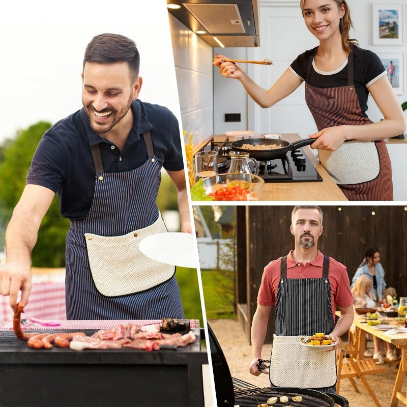 Cross Back Work Apron Skanto