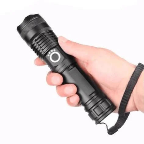 Skanto | Kraftig 90000 Lumens LED-lommelykter – Den beste lommelykten for ethvert eventyr