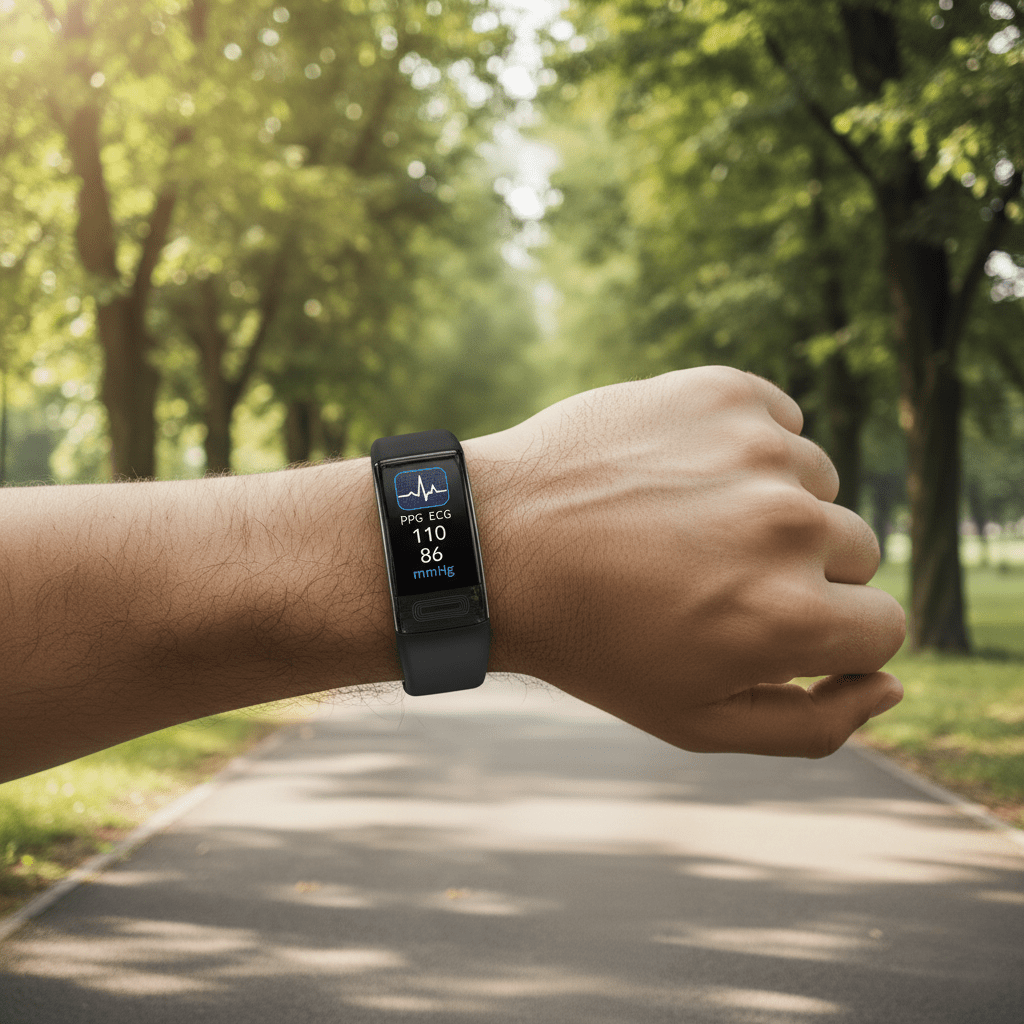 Skanto | Intelligent armbånd for hjertefrekvens- og aktivitetsmåling