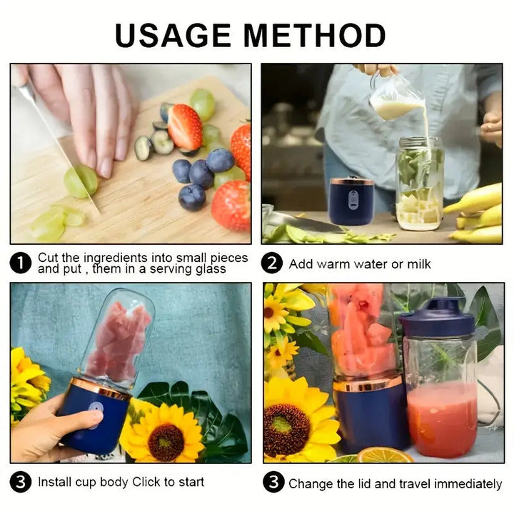 Bærbar Mini Smoothie Mixer | Skanto