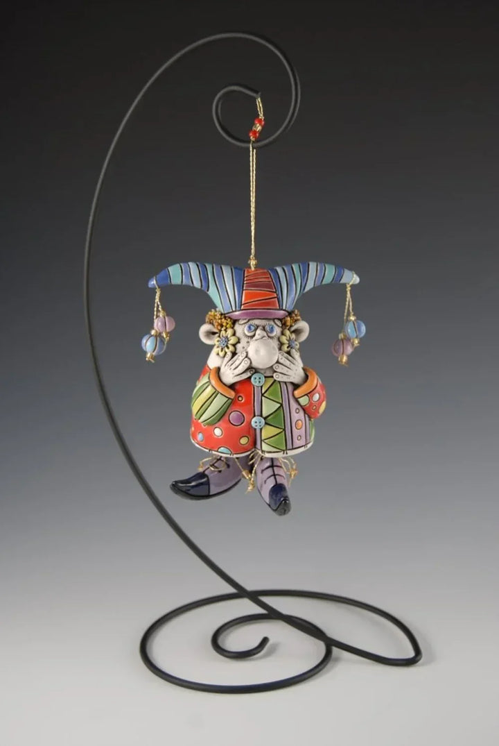 Skanto | Fargerike Jester Klokke Ornamenter
