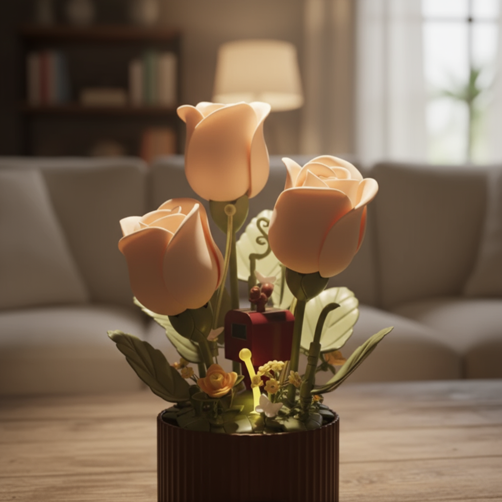 Magic Skantooom LED Interaktiv Blomlampe | Skanto