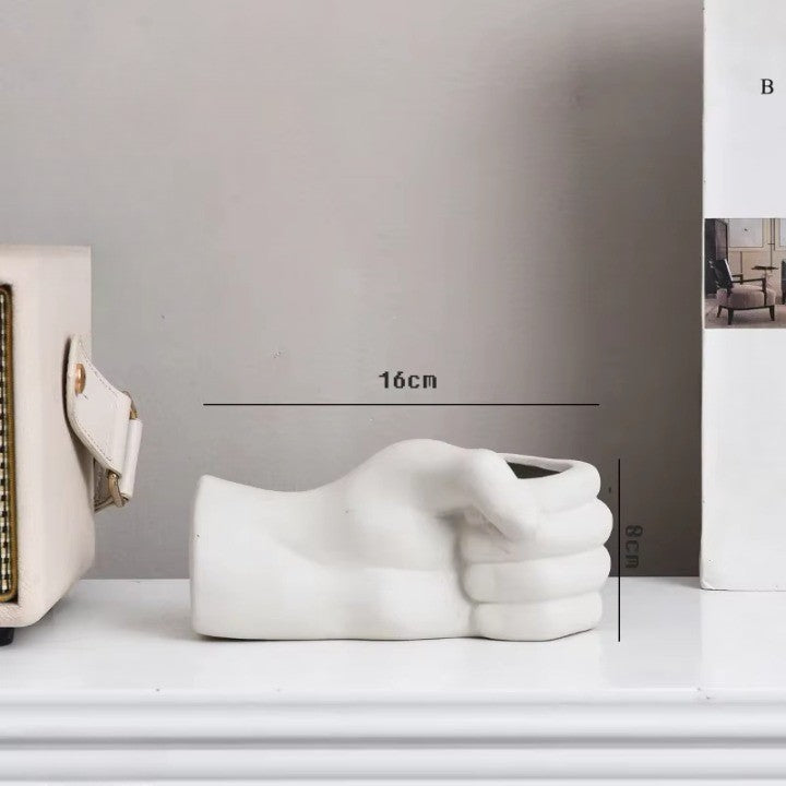 Skanto | Kunstnerisk Håndgestus Keramisk Bordblomst Vase