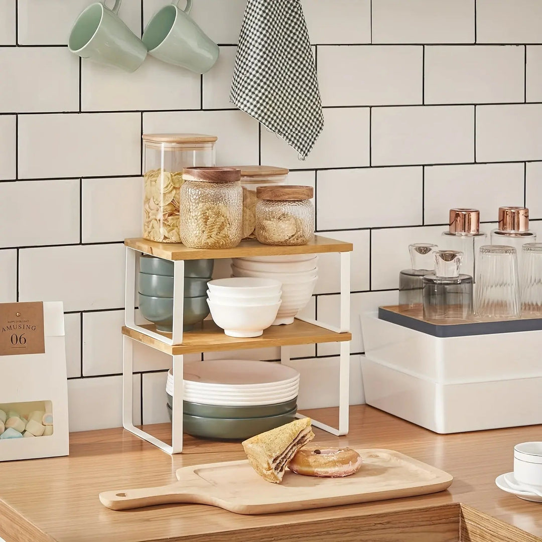 Skanto | SpiceTidy - 2-Pack Kjøkkenhyller