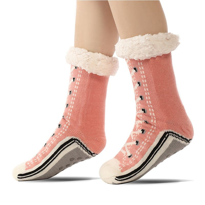 Skanto | Ultra-tykke Cashmere Slipper Hjem Sokker