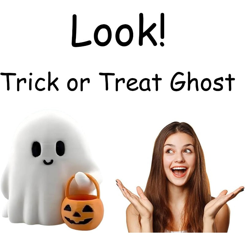 Skanto | Mini Halloween Gresskar Lys – Squishy LED Gresskarvenn
