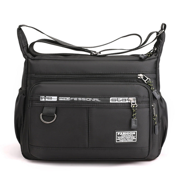 Herre messenger bag med flere lommer | Skanto
