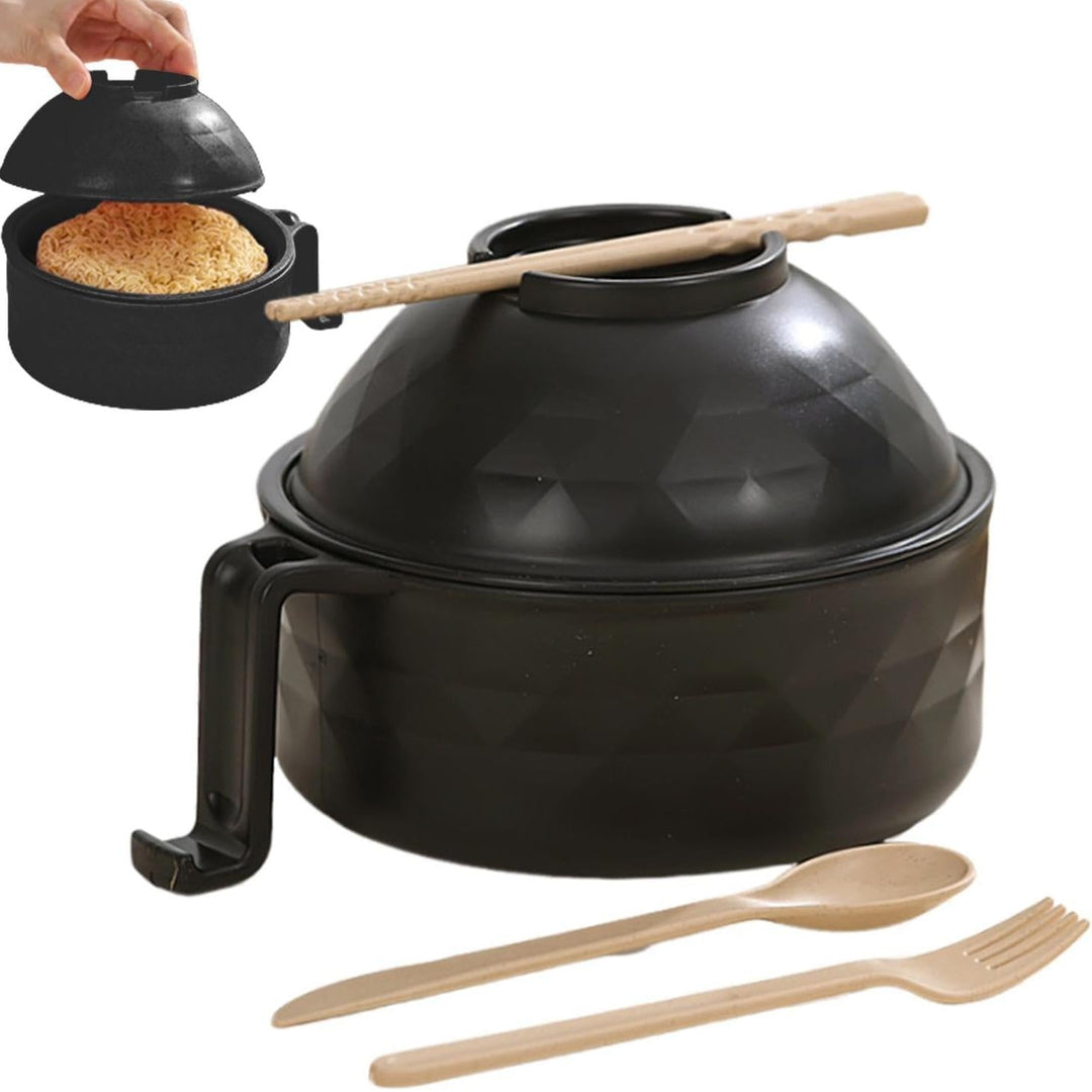1200ml Mikrobølgeovn Ramen Skåler med Sil | Skanto