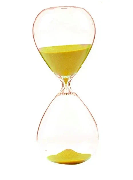 Creative transparent timeglass laget av glass