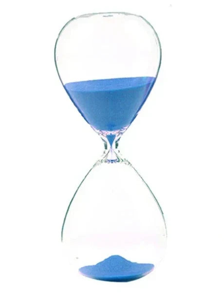 Creative transparent timeglass laget av glass