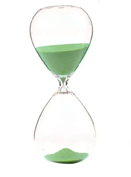Creative transparent timeglass laget av glass