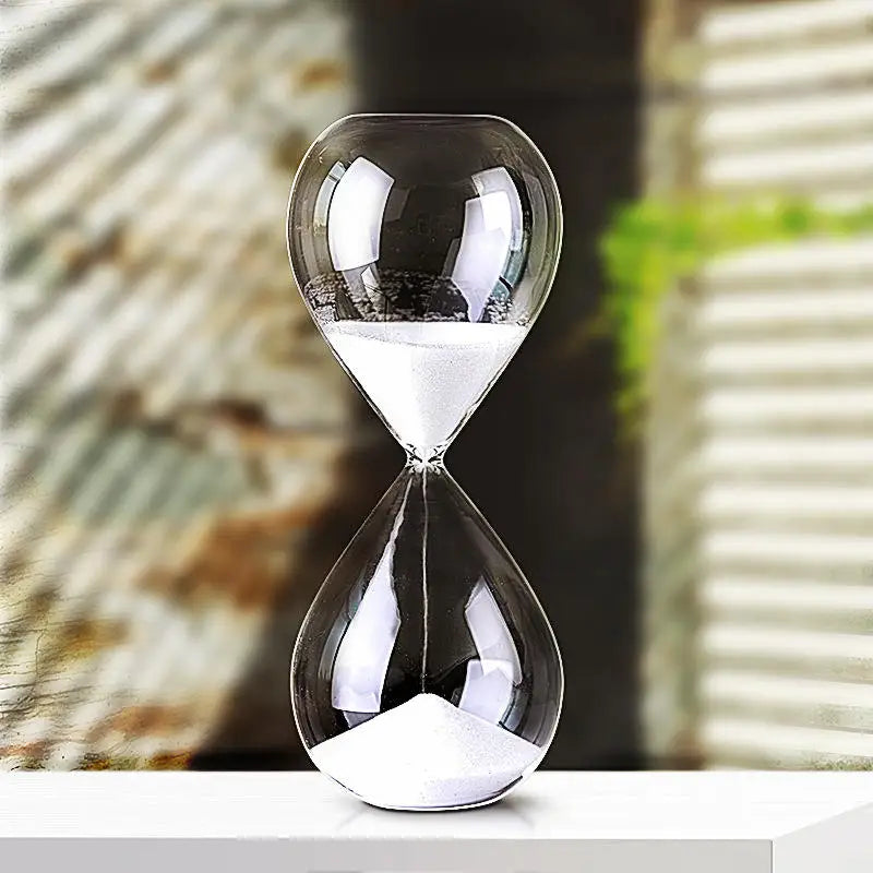 Creative transparent timeglass laget av glass