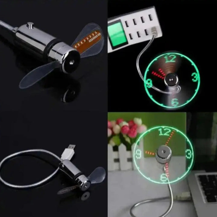 Skanto | TimeGlow Klokke Vifte