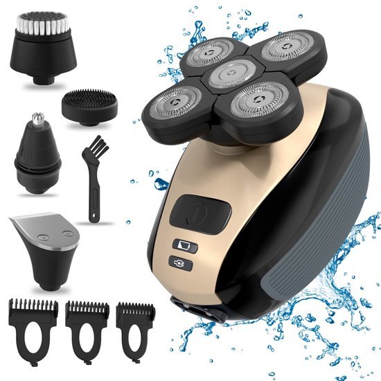 Skanto | GLIDESONIC – 5-i-1 Grooming Razor for Smooth, Irritation-Free Shaving