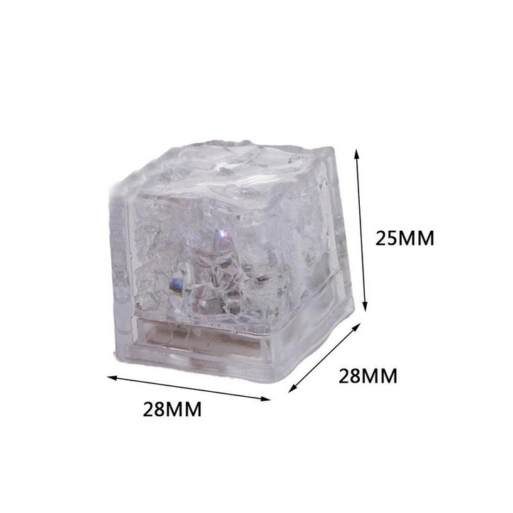 Fargerike vannaktiverte LED-isbiter | Skanto