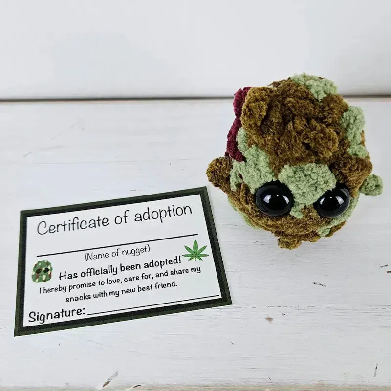 Skanto | Adopter en Weed Nugget Plüsj leketøy