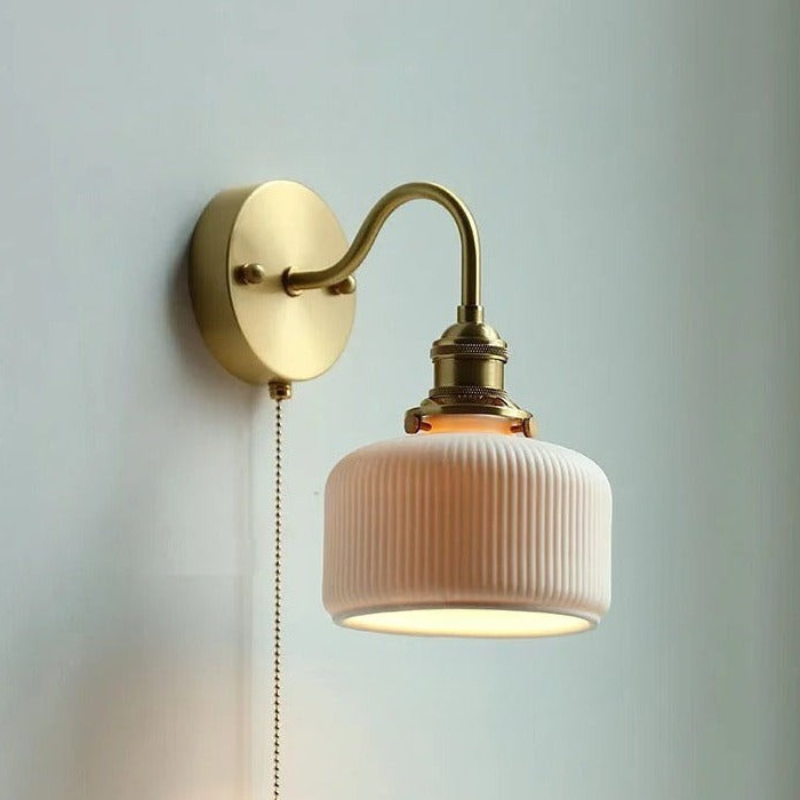 Skanto | ScandiAura – Stilfull Keramisk Vegglampe med Nordisk Design