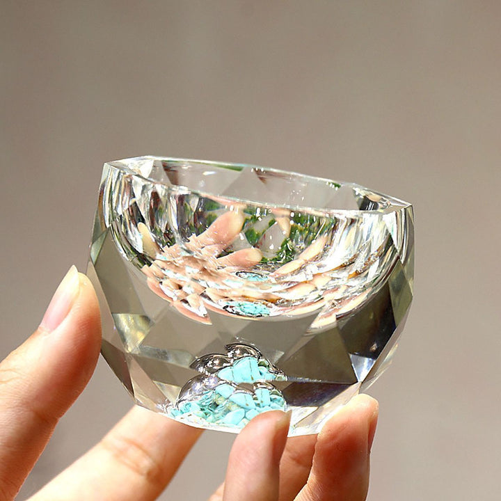 Skanto | 50ml diamantkutt krystall drikkeglass vodka shot glass vin glass whiskey glass brennevin sake soju brandy tekopp