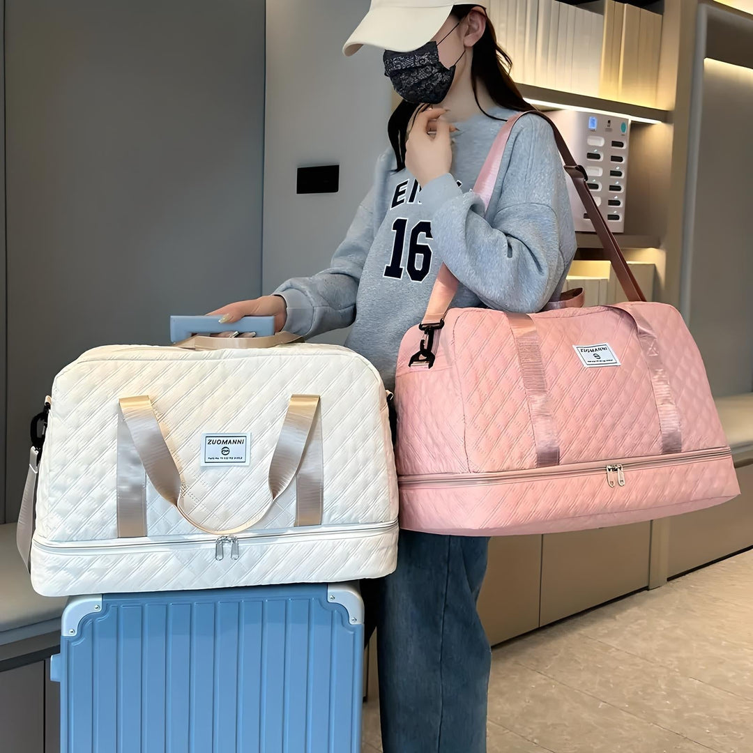 Skanto | Romslig Weekend Duffel Bag | Vanntett, Multikompartments & Ideal for Korte Turer og Treningsøkter