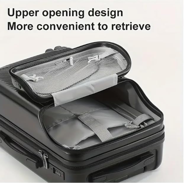 Hard Shell Carry-On med koppholder, USB-port og TSA-lås | Skanto