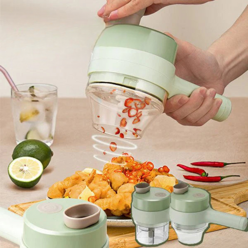4-i-1 Turbo Kitchen Rocket — Revolusjoner ditt kjøkken og nyt lynrask frihet fra hakkestress! | Skanto