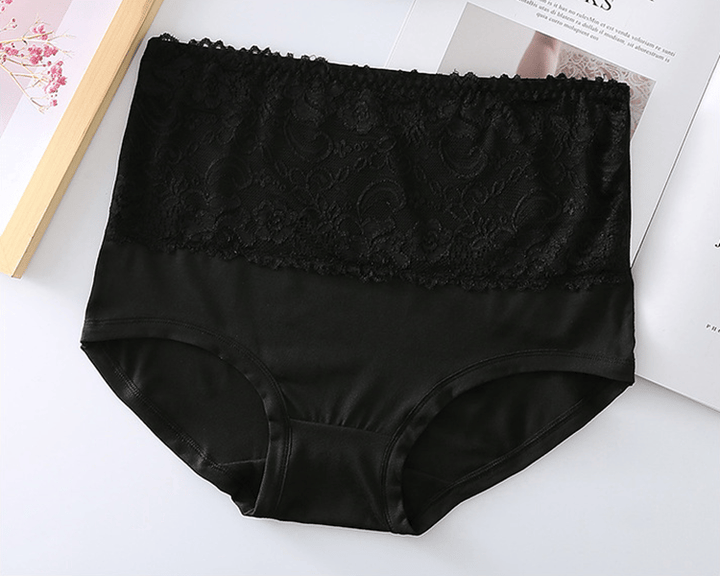 Skanto | 4stk/set Høy Elastisk Blonde Truser